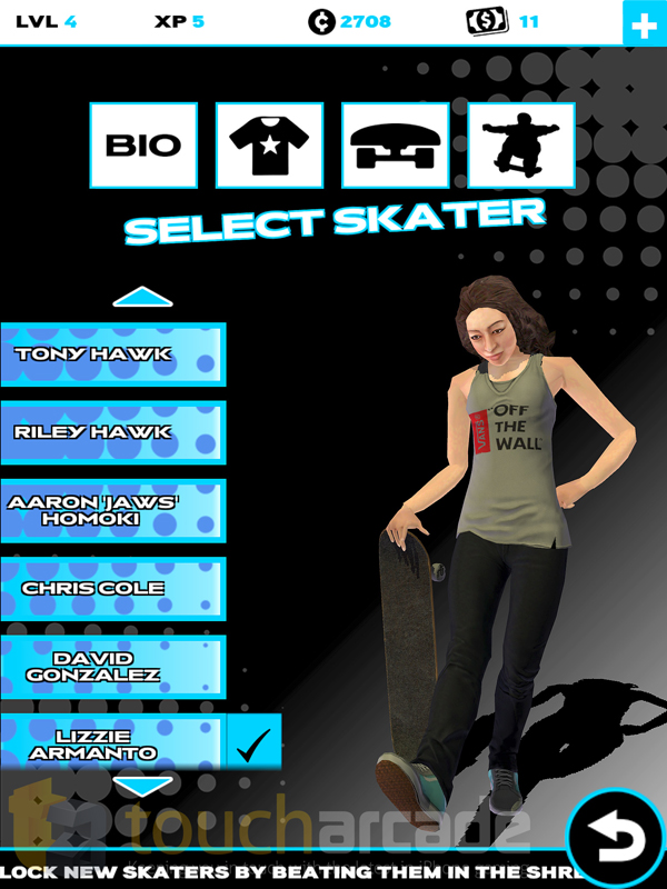 Lizzie Armanto wird zur Computerfigur