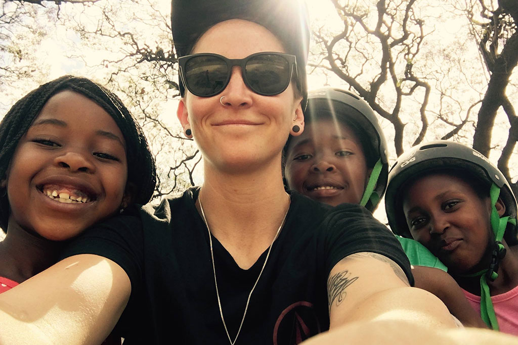 Kat Williams in Süd-Afrika