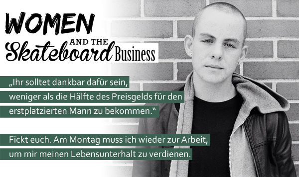 Lacey Baker über Sexismus im Skateboarden