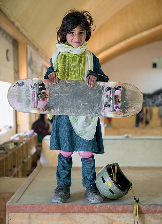 „Skate Girls of Kabul“ Ausstellung