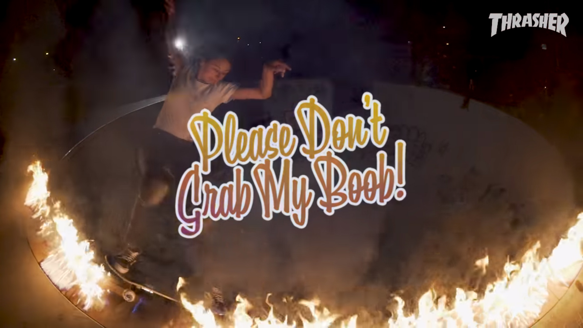 Video: Please don’t grab my Boob!